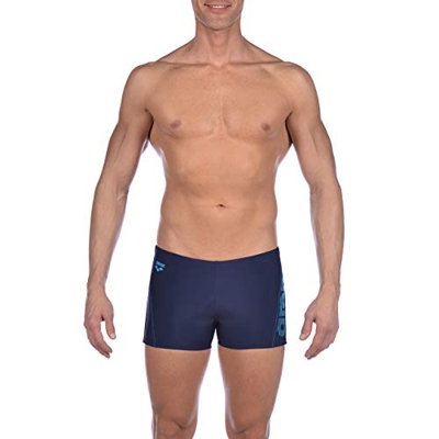 Arena M Short Bañador Corto Hombre Byor EVO, Navy-Turquoise, 100