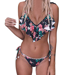 Bikini Tallas Grandes para Mujer Bañador con Falda Trajes de Una Pieza en oferta