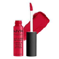 NYX Professional Makeup Pintalabios Soft Matte Lip Cream, Acabado cremoso mate, Color ultrapigmentado, Larga duración, Fórmula vegana, Tono: Amsterdam en oferta