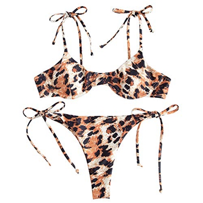 ZAFUL - Conjunto - para mujer leopardo M