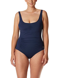 Ultrasport Basic Tessa Traje de baño, Mujer, Azul Marino, 3XL en oferta