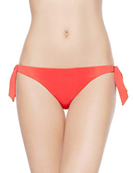 eonar Mujer Braguita De Bikini con Lados Cheeky Brasileños Tangas (M,Living Coral) precio