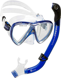 Cressi Ikarus & Orion Kits Máscara Tubo, Adultos Unisex, Transparent/Translucent Blue en oferta