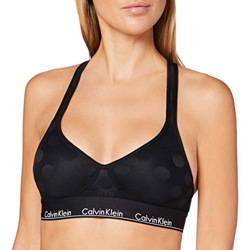 Calvin Klein Lght Lined Bralette Almohadillas y Rellenos de Sujetador, Negro (Black_DTM WB 6WA), (Talla del Fabricante: Medium) para Mujer características