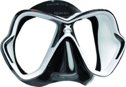 Mares X-Vision LiquidSkin - Máscara de buceo, schwarz/weiß/schwarz precio