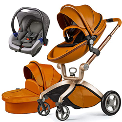 Cochecito de Bebe Hot Mom Cochecito y Sillas de paseo 3 en 1 sistema de viaje con silla y el capazo Asiento de coche, 2020 estilo de vida F22 asiento  características