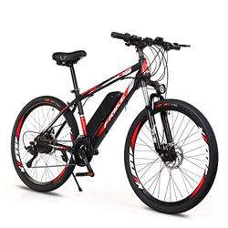 Caige Montaña Bicicleta eléctrica 250W 26" Bicicleta eléctrica con extraíble 36V 8Ah batería de Litio de 21 Velocidad Shifter Kit eléctrico de la Bici características