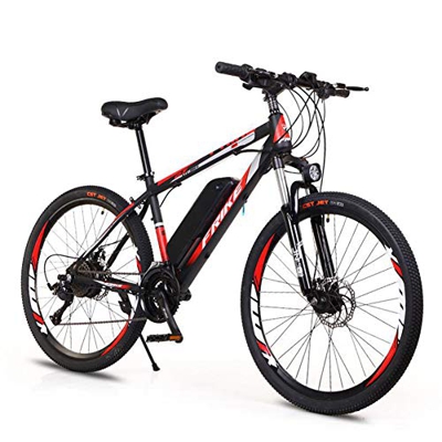 Caige Montaña Bicicleta eléctrica 250W 26" Bicicleta eléctrica con extraíble 36V 8Ah batería de Litio de 21 Velocidad Shifter Kit eléctrico de la Bici