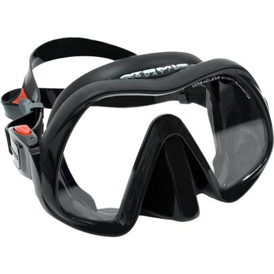 Atomic Venom Frameless Mask, All Black by Atomic