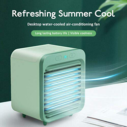 LUCKKY Portable Water-Cooled Air Conditioner-Aire Acondicionado portátil refrigerado por Agua, Mini refrigerador de Aire Personal New，Ventilador de en características