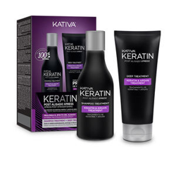 KERATIN POST ALISADO EXPRESS lote 2 pz en oferta