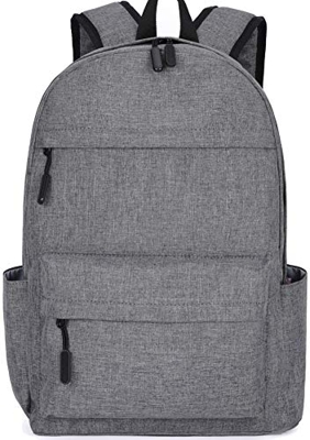 SAKUTANE Mochila negra de 21 litros impermeable mochila 15.6 pulgadas portátil bolsas escolares para hombre mujer niña niños 33 x 14 x 40 cm viajes se