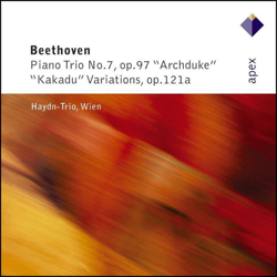 Beethoven: Piano Trio, No 7, Op. 97 'Archduke', 'Kakadu' Variations, op.121a (CD) en oferta