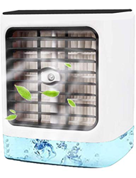 Nifogo Aire Acondicionado, Aire Refrigerador, Portatil Climatizador Evaporativo, 3-en-1 Mini Ventilador Humidificador Purificador de Aire, a Prueba de características