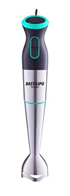 Bastilipo TURBOMIX-700-V Batidora de brazo TURBOMIX-700-R con 700W de potencia y control de velocidad variable, Verde