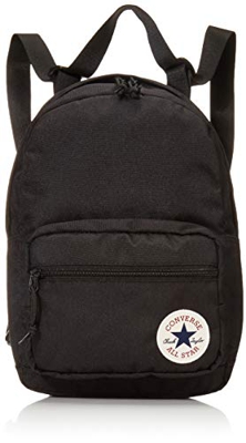 Converse Mochila/Bandolera Pequeña Plain Mochila, Unisex adulto, Negro, 20