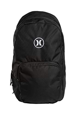 Hurley U Bloke Solid Backpack Mochilas, Hombre, Black, 1SIZE