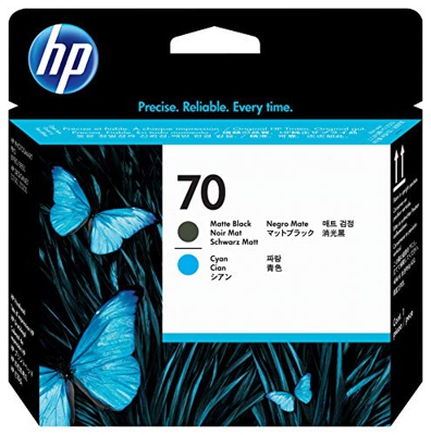 HP C9404A - Cabezal de impresión Negro/Cian, 130 ml