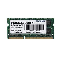 Patriot PSD34G13332S Signature - Módulo de Memoria DDR3 SO-DIMM de 4 GB (1333 MHz, CL9) precio