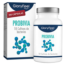 Probióticos Complex - 18 cepas bacterianas - 200 cápsulas con revestimiento entérico - Probióticos y prebióticos para la flora intestinal - Inulina +  precio