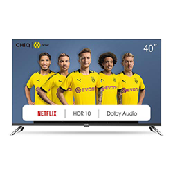 CHiQ Televisor Smart TV LED 40 Pulgadas FHD, HDR, WiFi, Bluetooth, Youtube, Netflix, Prime Video, 3 x HDMI, 2 x USB - L40H7N en oferta