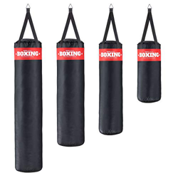 SOGO Sport Saco de Boxeo Relleno, Saco de Arena, MMA, Kick Boxing, Muay Thai, Artes Marciales, Punching Bag, Fitness, Adultos, tamaño XL (20kg) en oferta