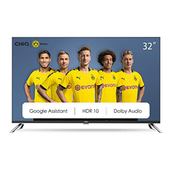 CHiQ Televisor Smart TV LED 32 Pulgadas, HD, HDR10/HLG, Android 9.0, WiFi, Bluetooth, Google Assistant, Netflix, Prime Video HDMI, USB - L32H7A precio