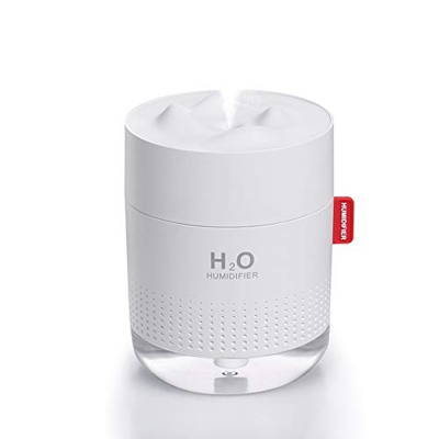 SmartDevil Humidificador 500ml, humidificadores ultrasónicos de Aire con alimentación USB, Apagado automático para el el hogar, Dormitorio, la Oficina