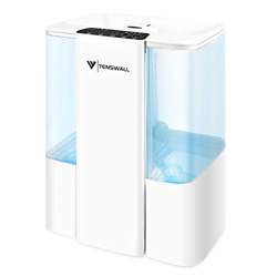 Tenswall Humidificador ultrasónico de 5L, humidificador LED de 7 Colores para el hogar, Yoga, Oficina, SPA, Dormitorio, Apagado automático precio