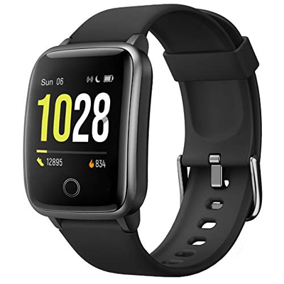 Willful Smartwatch,Pantalla de 1,3 Pulgadas Reloj Inteligente Impermeable IP68 con Pulsómetros para Mujer Hombre, Pulsera de Actividad Inteligente con