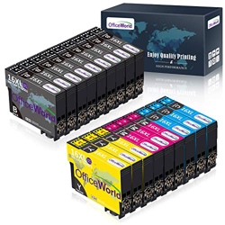 OfficeWorld 16XL Alta Capacidad Cartuchos de Tinta Compatible para Epson 16 con Epson Workforce WF-2630WF WF-2630 WF-2510 WF-2530 WF-2650 WF-2750 WF-2 precio