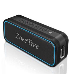 ZoeeTree S11 Bluetooth 5.0, Altavoces Bluetooth con estéreo 3D y Bajos Profundos de 24 W, Tiempo de reproducción de 30 Horas, Altavoz Impermeable IPX7 en oferta