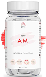 Keto Plus Actives AM (60 CAPS) - Quemagrasas potente para adelgazar y rapido, Quema grasas & Detox, Aceite MCT C8 + Vinagre de Sidra de Manzana, Fat B características