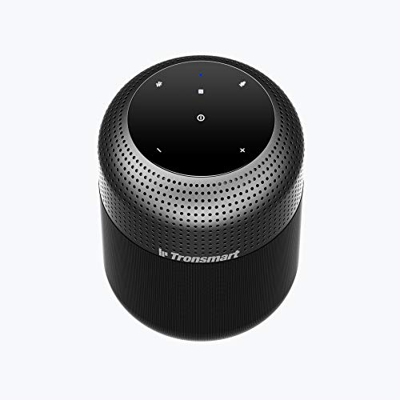 Tronsmart T6 MAX Altavoz Bluetooth 60W, 20h de Reproducción, Efecto de Triple Bajo, 360° Sonido Estéreo Potentes con TWS & NFC & Micrófono, Manos Libr