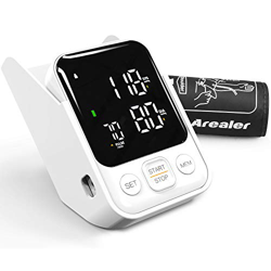 Tensiómetro de Brazo, Arealer Monitor de Presión Arterial Digital Automatico con Gran Pantalla, 2 Memorias 2 * 120, para Uso Doméstico precio