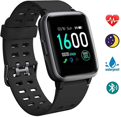 Reloj Inteligentes, YAGALA IP68 Smartwatch, Pulsera Deportiva Inteligente Para Niños y Niñas, Con Contador De Calorías De Monitor De Sueño, Podómetro 