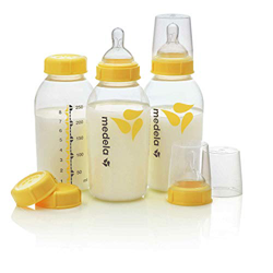 Medela Breastmilk Bottle Set, 8 Ounce by Medela en oferta