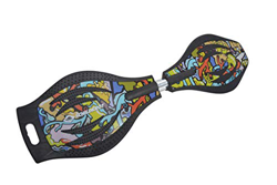 Schildkröt Waveboard Good Vibes, Tablero Ligero y Ágil, Cubierta Grande con Superfície Antideslizante, Diseño Graffiti, 510801 en oferta