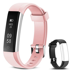 Rayfit Pulsera Actividad Reloj Inteligente Fitness Tracker Podómetro Monitor de Sueño Contador de Calorías Pasos Rastreador de Ejercicios Reloj Salud  en oferta