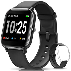 AIMIUVEI Smartwatch, Reloj Inteligente IP67 con Pulsómetro, Presión Arterial, 7 Modos de Deportes, Monitor de Sueño Caloría 1.4 Inch Pantalla Táctil S precio