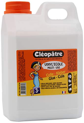 Cléopâtre, Craft Glue para mayores de 3 años, peso 2 kg, blanca precio