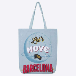 Bolsa Compra - Bcn Vintage  Azul precio