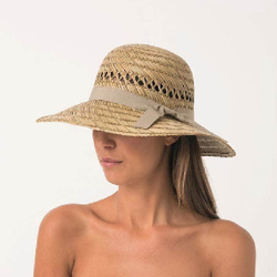 Sombrero - Geranio Beige Talla Ãºnica en oferta