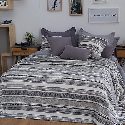 Colcha - Toscana cama 090 o 105cm - 180x260cm Gris