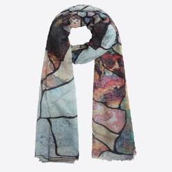 Foulard - Vidriera 110x180 cm Azul precio