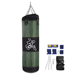 VGEBY1 Saco de Boxeo, Guantes de Boxeo MMA Muay Thai Kick Boxing Artes Marciales con Soporte Pared Cadena Guantes Punching Bag Soporte para Colgar Sac precio