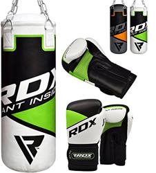 RDX Saco de Boxeo Niños Relleno MMA Muay Thai Kick Boxing Artes Marciales con Guantes Entrenamiento Junior Punching Bag precio