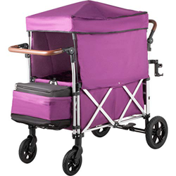 VEVOR Carrito Bebe Silla de Paseo Silla de Paseo Ligera Carro Bebe Cochecito de Bebé Carrito Bebé Silla de Paseo para Niños de 3-7 Años Color Morado en oferta