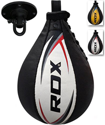 RDX Velocidad Bola Cuero MMA Peras Boxeo Pera Rápida Speed Bag Entrenamiento Gimnasio en oferta