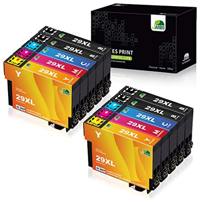 JARBO 29XL Compatible para Epson 29,10 Multipack Alta Capacidad Cartuchos de tinta con Epson Expression Home XP-235 XP-245 XP-247 XP-255 XP-345 XP-332